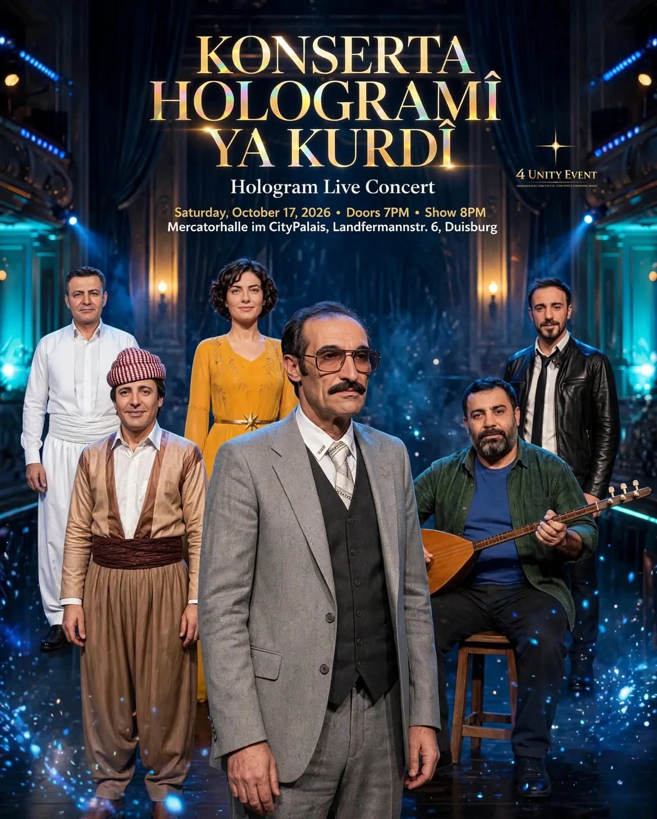 Yekemîn Konsterta Hologram a bi Kurdî